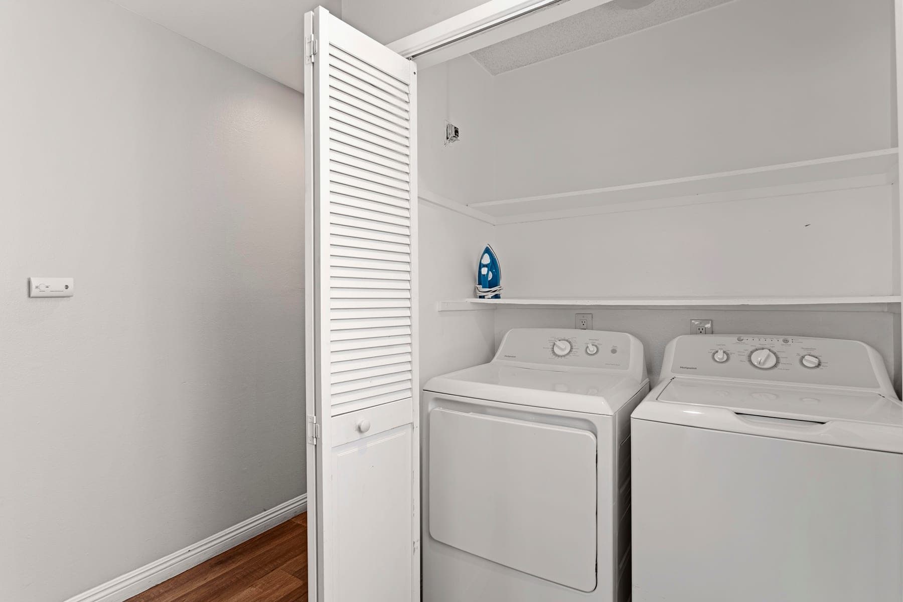Washer and dryer in the Newport Beach vacation rental
